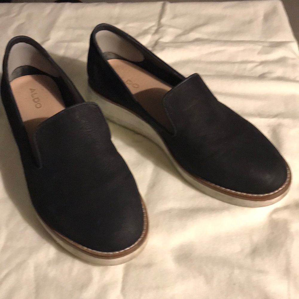 Black Suede Loafer